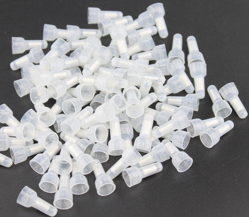 Rextin 1000pcs CE2 Closed End Wire Crimp Connectors, Protective Terminals
