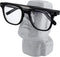WADORN Moai Eyeglass Holder Stand, Light Grey Funny Moai Statue Eyeglass Display