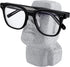 WADORN Moai Eyeglass Holder Stand, Light Grey Funny Moai Statue Eyeglass Display
