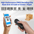 OBZ Mini 2D Bluetooth Barcode Scanner, 2.4G Wireless Handheld 1D 2D QR Code Scanner for iOS Android Windows iPhone iPad