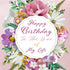 Prime Greetings Birthday Card for Wife, The Love of My Life, Eco-Friendly, Thick Card Stock with Premium Envelope 5in x