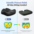 Tailbone ZIKEE Pioneering Seat Cushion for Pressure Relief, Ergonomic Office Chair Cushion for Sciatica, Back
