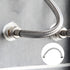Faucet Supply Line Connector (400mm/16") 2Pcs, 304 Stainless Steel Water Supply Hose Connector.