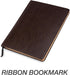 Samsill Vintage Hardcover Notebook, 200 Lined Pages, Brown, 7.5 x 10 Inch for Writing