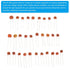 PATIKIL Ceramic Capacitor Assorted Kit, 300pcs 2pf to 0.1nf104, 30 Values 50V in Storage Bag