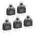 MECCANIXITY 5pcs Circuit Overload Protector 15A AC125/250V DC32V Push Button Thermal Circuit Breaker for Air Compressor