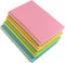 Spiral Notebook Journal, 5.5" x 8.5" Plastic Hardcover College Ruled Notebook with 4 Colors, 80 Sheets / 160 Pages for