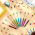 Chivao Metal Beadable Pens, Assorted Colors, Bulk Bead Pens, Black Bling Ink, 10 Pieces with Refills