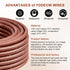 18/5 25FT 18 5 Thermostat Wire - Solid Copper Gauge Conductor Power Circuit Cable for Heating & air Conditioning