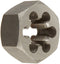 Drill America 9/16"-18 Carbon Steel Left Hand (Reverse) Hex Rethreading Die, DWT Series