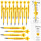 Qilery 50 Employee Appreciation Gifts Bulk Inspirational Star Ballpoint Pens with Motivational