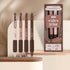 Mabor 4Pcs Cute Coffee Gel Pens, Retractable Quick Dry Ink 0.5mm Fine Point Black Ink Aesthetic Writing Supplies