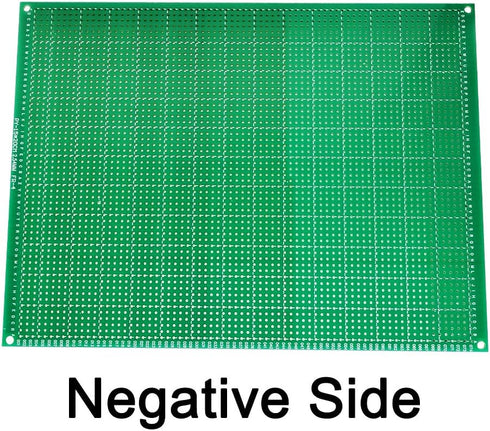 YUNGUI 15 X 20CM PCB Protoboard - 2 Pieces DIY Prototype Board for Soldering and Electronic Projects