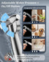Pressure,47in PWERAN Handheld Bidet Sprayer for Toilet with Water Filter, Stainless Jet Spray for Toilet