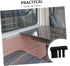 2pcs Table Leg Protectors Foldable Floor Protectors for Rv Home Use Concealed Design for Stability Compact Portable