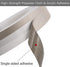 5mm x 20M Conductive Cloth Fabric Adhesive Tape, Faraday Tape for EMI Shielding & Signal Blocking