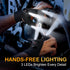 Fathers Day Gift, Flashlight Gloves for Men, Rechargeable (2 Pcs) for Dad, Husband, Brother, Cool Gadgets for Fishing