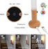 Generic 2, Motion Sensor Night Lights Gen Magnet Body Sensor Light, Rechargeable LED Light Portable Stairway, Wooden