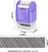 Miseyo Purple Identity Theft Protection Roller Stamps for Data Privacy, Anti-Theft Security Prevention