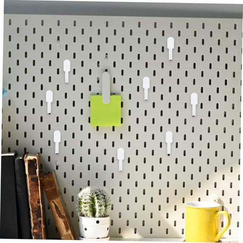 20pcs Cabilock Heavy Duty Pegboard Hooks Multi Purpose Organizer for Tools Kitchen Items Accessories Wall Hangers