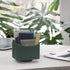 UnionBasic Rotating Desk Organizer, 360 Degree Spinning Caddy for TV Guide, Mail, Media, Remote Holder (Woven Green)