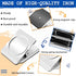 Grtard 2 Pack Extra Large Magnetic Clips, 2.2 Inch Heavy Duty Fridge Magnets for Whiteboard, Refrigerator, Office