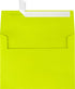 LUXPaper A7 Invitation Envelopes, Peel & Press, 5 1/4" x 7 1/4", Wasabi Green, 80lb Text, 50 Qty