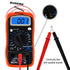 Vpro850L Digital Multimeter, DC AC Voltmeter, Ohm Volt Amp Test Meter with Backlit Display and Insulated Case