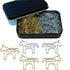 Cute Horse Paper Clips, 30PCS Animal Shaped Page Markers for Office School Supplies