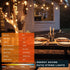 25 12+1 Bulbs IP65 Dimmable 2700K Kawaya Outdoor String Lights FT LED Patio Light with Shatterproof Edison Globe