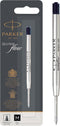 Parker Quinkflow Ballpoint Pen Ink Refill - Medium Tip, Black