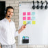 Simetufy Magnetic Dry Erase Marker Holder - Whiteboard Marker Holder, Magnetic Cup for Dry Erase Board, 2 Pack, Black