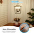 E12 Bulbs 60W 4000K 600 Bulb, 6W B11 Non-Dimmable, Pack 6 MAXvolador LED Candelabra Light Equivalent, Neutral White