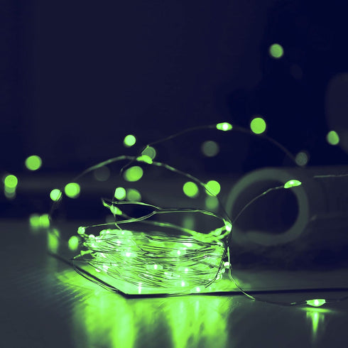 2 Pack Solar Fairy Lights Outdoor, 33ft 100LED Waterproof String Lights, 8 Modes for Garden, Party, Wedding