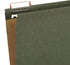 School Smart Hanging File Folders, Legal Size, 1/3 Cut Tabs, Pack of 25, Green