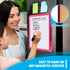 Small Dry Erase Board, Magnetic Whiteboard 8.5” X 11”, Mini Dry Erase Board for Kids, Students with Marker (8 Pack)