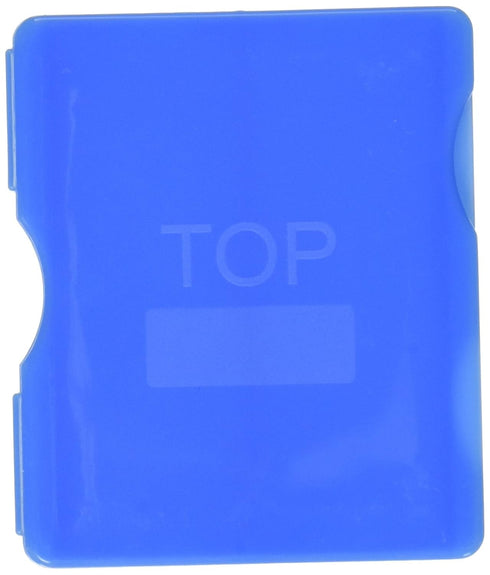 Globe Scientific 513041B Blue Polypropylene Slide Mailer for 2 Slides (Box of 100)