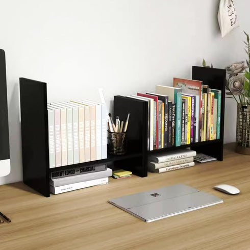 ShellKingdom Desk Shelf Organizer, H-Shaped Desktop Shelves, Adjustable Desktop Corner Shelf, Bookshelf Storage Rack