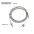 MECCANIXITY K Type Thermocouple Temperature Sensor M8 Screw Temperature Probes 16ft 0 to 800°C(32 to 1472°F)