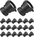 QWORK Poly Cam Lock Fittings, 20 Pack 2” Part A Cam Groove Hose Fitting, 2" Male Adapter x 2" Female Thread