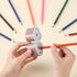 Mr. Pen Pencil Sharpener for Colored Pencils, 3 Pack, 3 Hole Manual Handheld Pencil Sharpeners