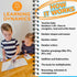 LEARNING DYNAMICS 15 Counting, 4-7 Minute Math Program Numeric & Math Learning Program Includes Flashcards