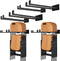 Neiteli 4 Pack Folding Chair Storage Rack,Folding Chair Rack,garage organizer wall mount,tool hangers