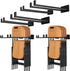 Neiteli 4 Pack Folding Chair Storage Rack,Folding Chair Rack,garage organizer wall mount,tool hangers