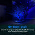 PAR38 Bulbs 2 Pack 700LM PAR38 Bulbs Dimmable 15W, 100W, 38 120V, E26 Outdoor Flood Light Blue, Blue Equivalent No