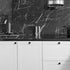 Drawer Knobs Kitchen Cabinet Knobs: Modern Matt Black Furniture Pulls - 2 Pack