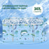 45inch) STARBRILLIANT Portable Foldable Bathtub,Soaking Standing Bath Tub for Shower Stall, Easy to Assemble