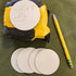 CYCLOPS Erasable Scratch Pads for Tape Measure - 5 Pads for Measurements & Notes in Woodworking