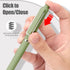 Retractable Black Ink Pens, Cute Gel Click Pens with No Smear & Bleed, Smooth Note Taking Journaling Pens (12 Count)
