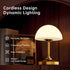 Lamps,5000mAh Dimmable Dawnwake Mushroom Lamp Cordless Lamp Table Lamp,Outdoor Waterproof Shower Rechargeble Battery